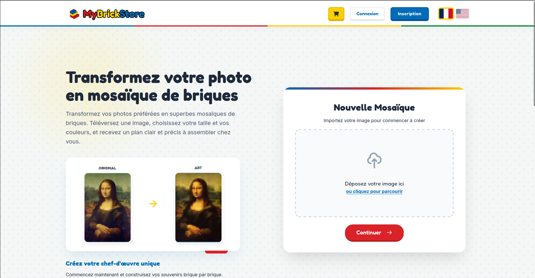 MyBrickStore — Plateforme e-commerce