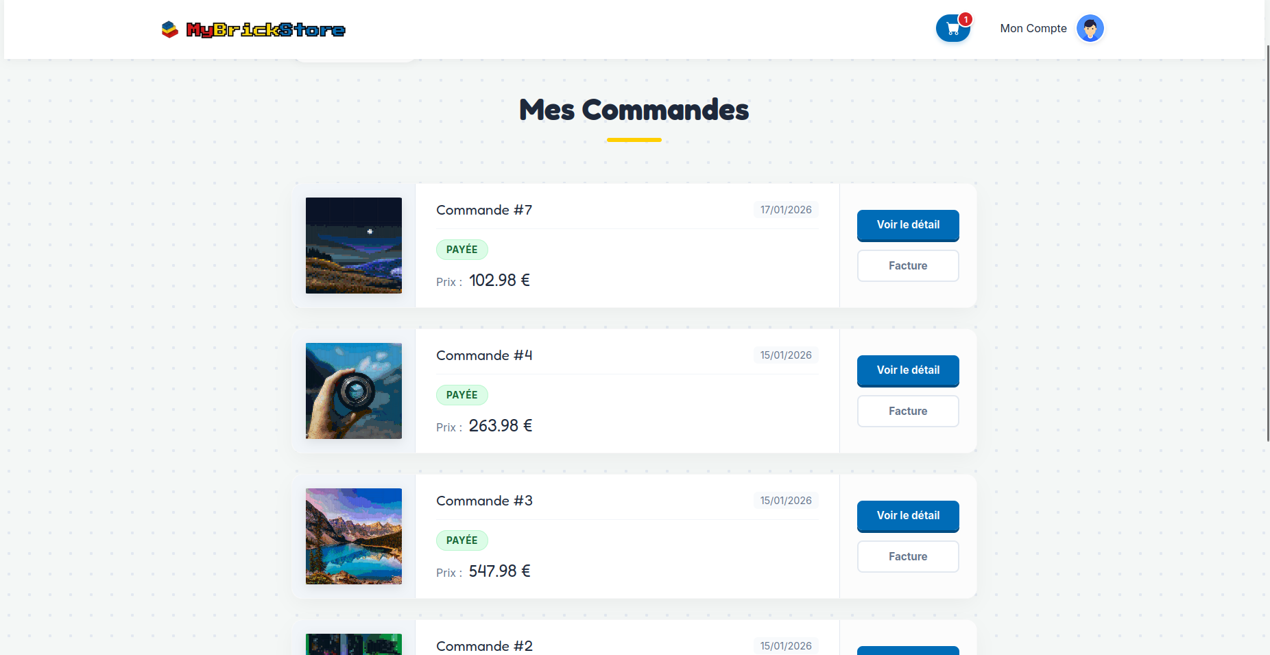 Commande