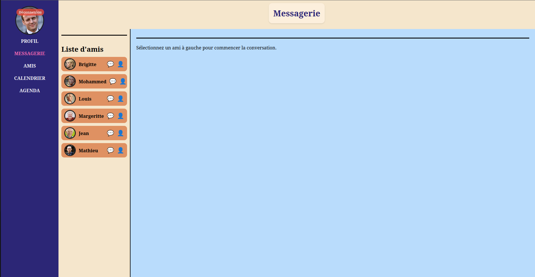 messagerie