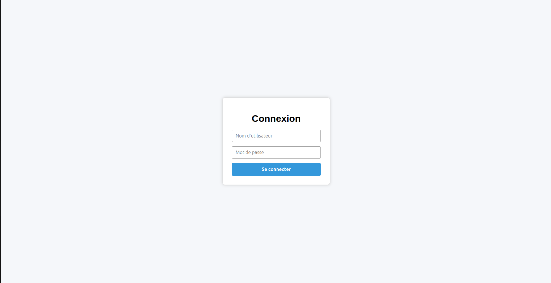 Connexion